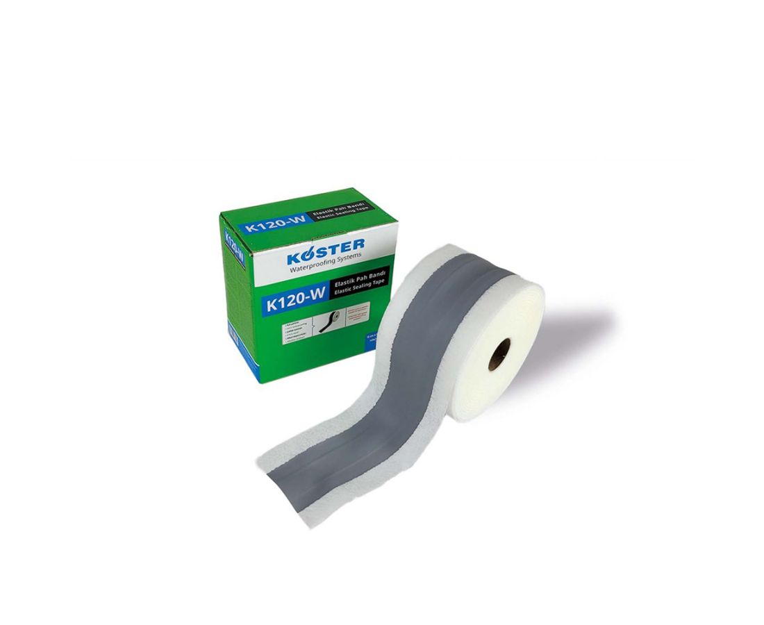Koster K120-W (12სმ X 50მ)  ჰიდროსაიზოლაციო ლენტი — მემბრანული იზოლაცია